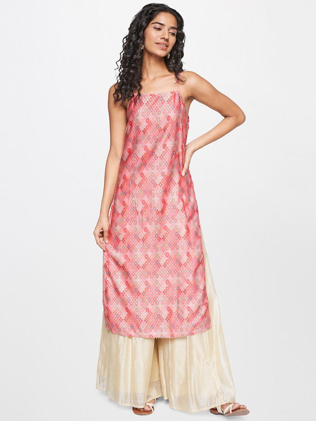 itse ethnic motifs printed regular kurta