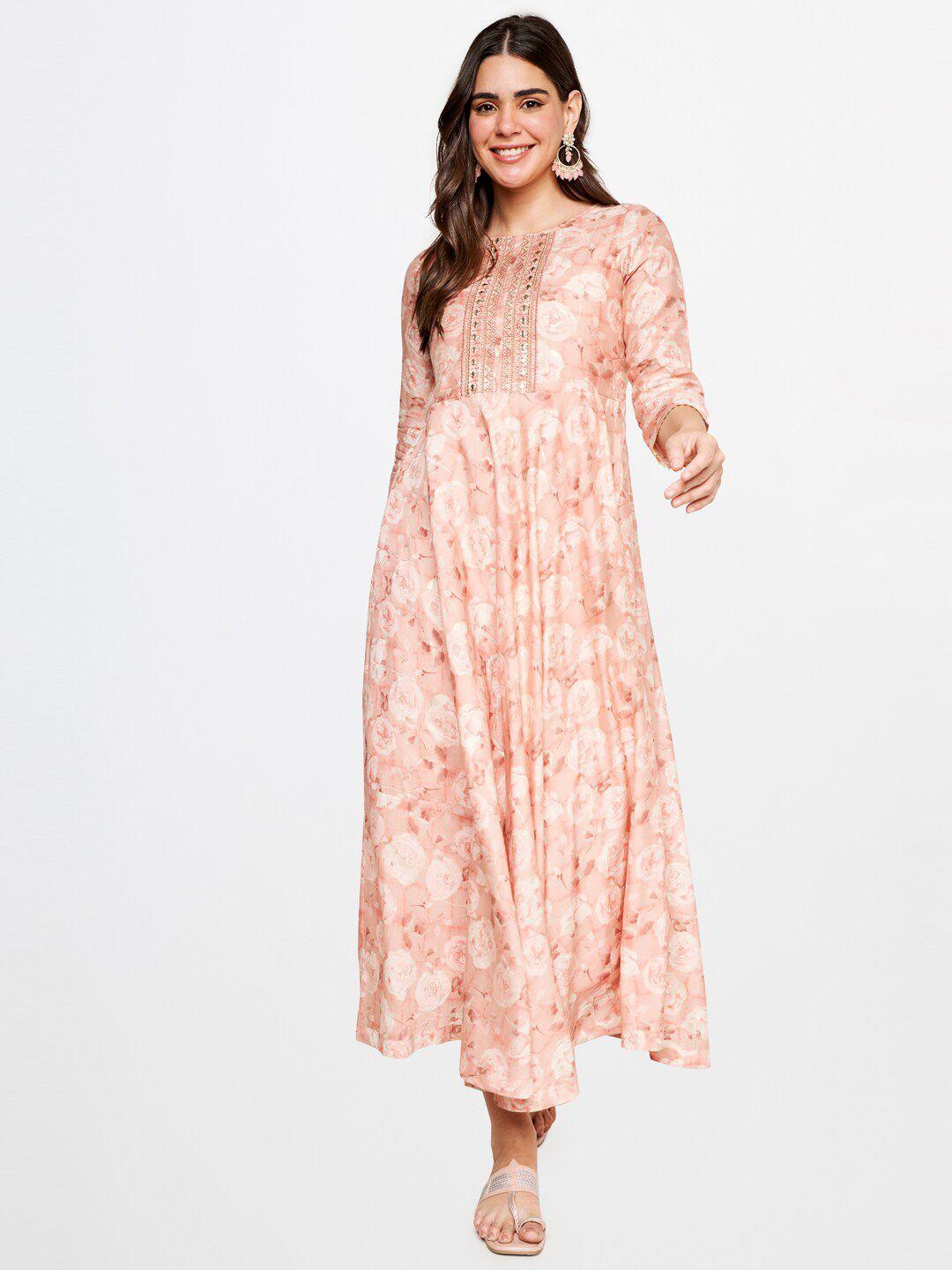 itse floral printed maxi dress