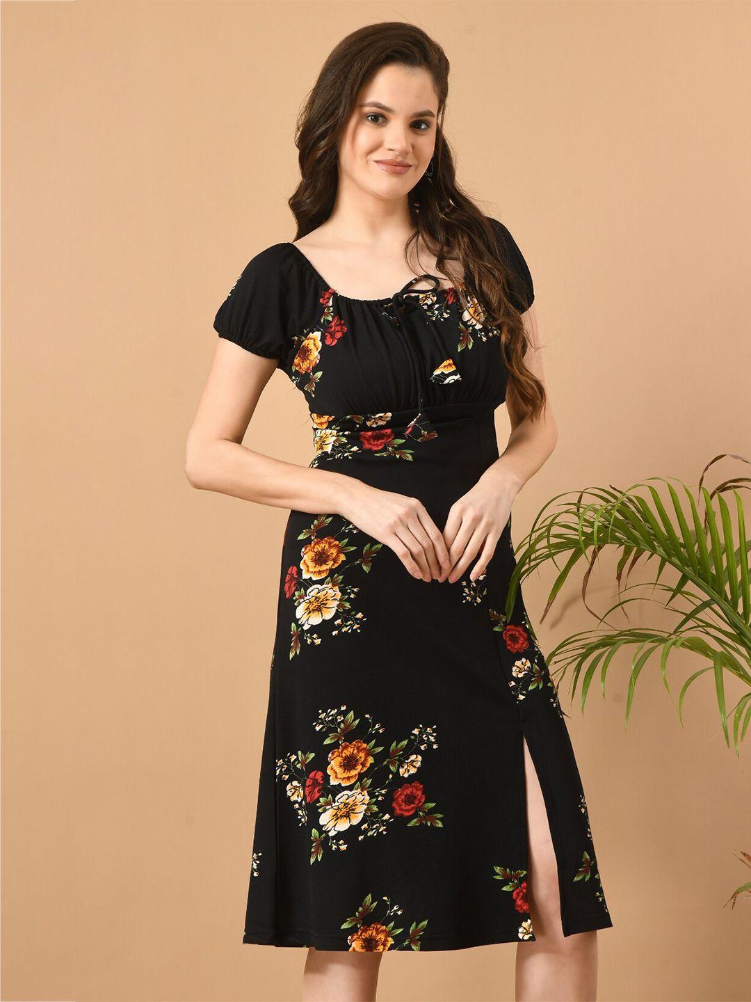 iuga floral print sheath dress