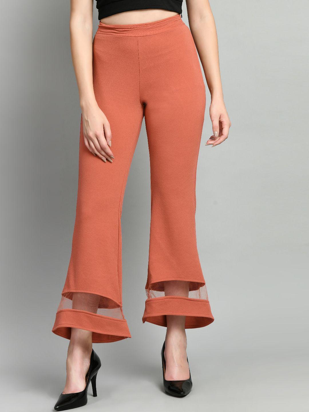 iuga women relaxed high-rise trousers