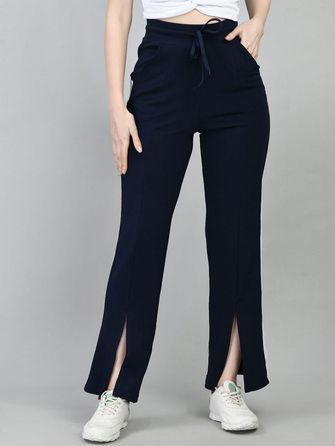 iuga women relaxed straight leg front cut trousers