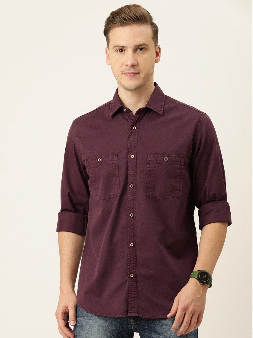 ivoc men cotton standard casual shirt