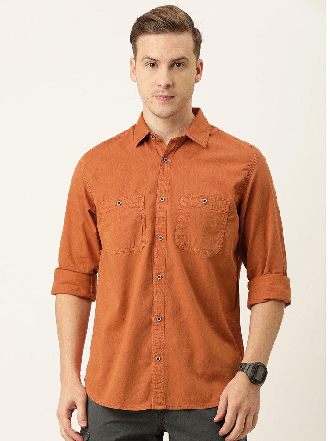 ivoc men cotton standard casual shirt