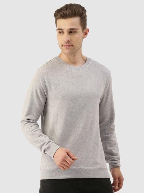 ivoc grey regular fit sweatshirt