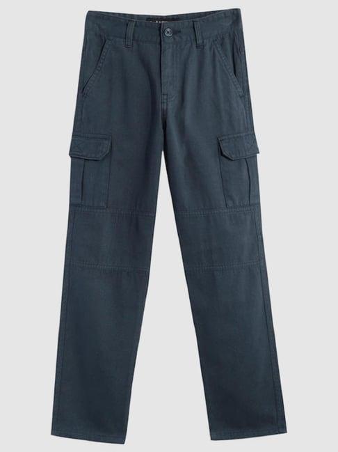 ivoc kids navy solid pants