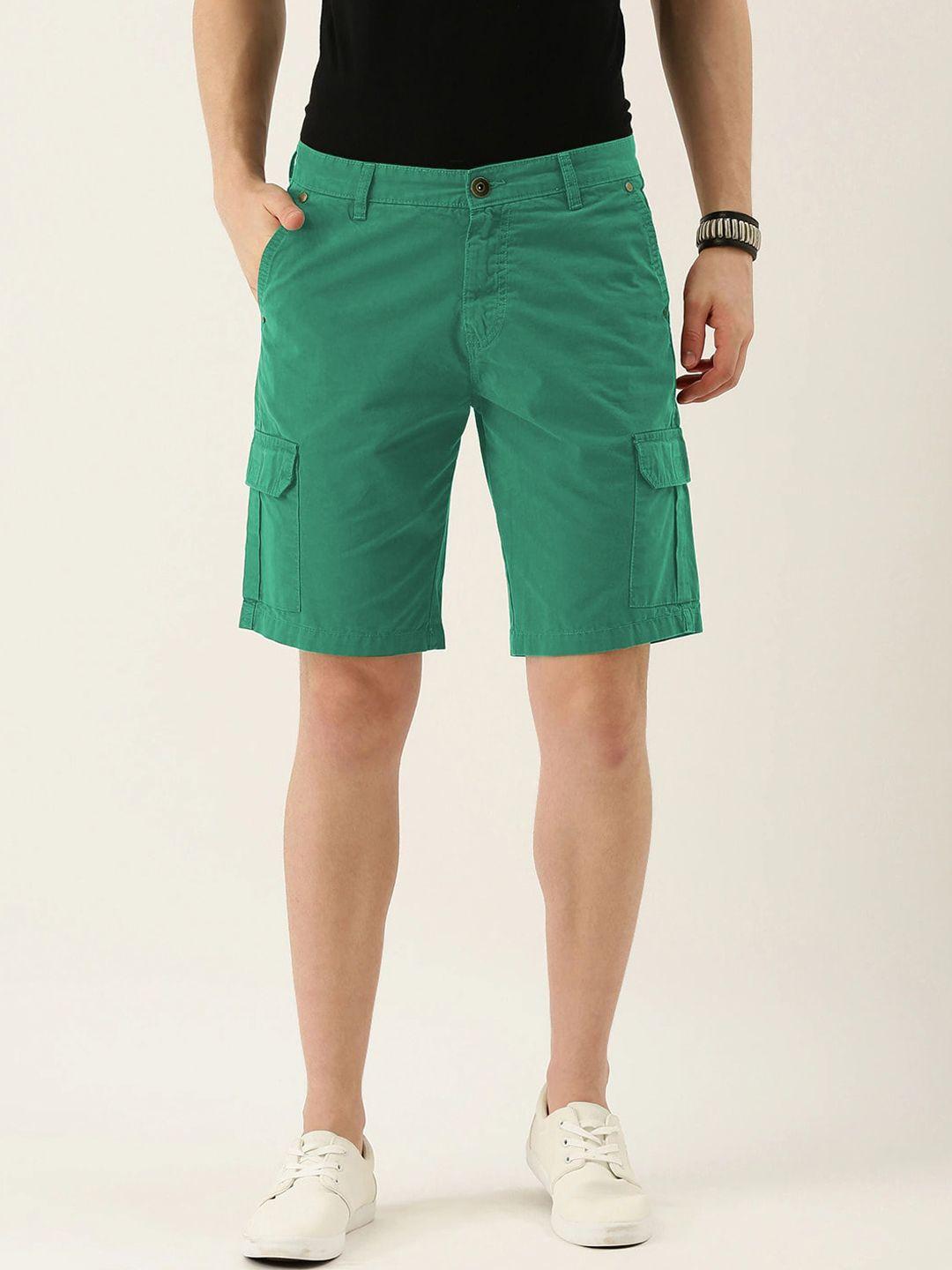 ivoc men cotton slim fit cargo shorts