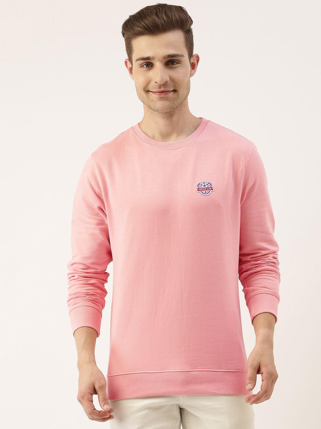 ivoc men pink sweatshirt