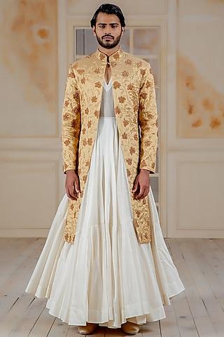 ivory-kurta-set-with-embroidered-quilted-achkan-jacket