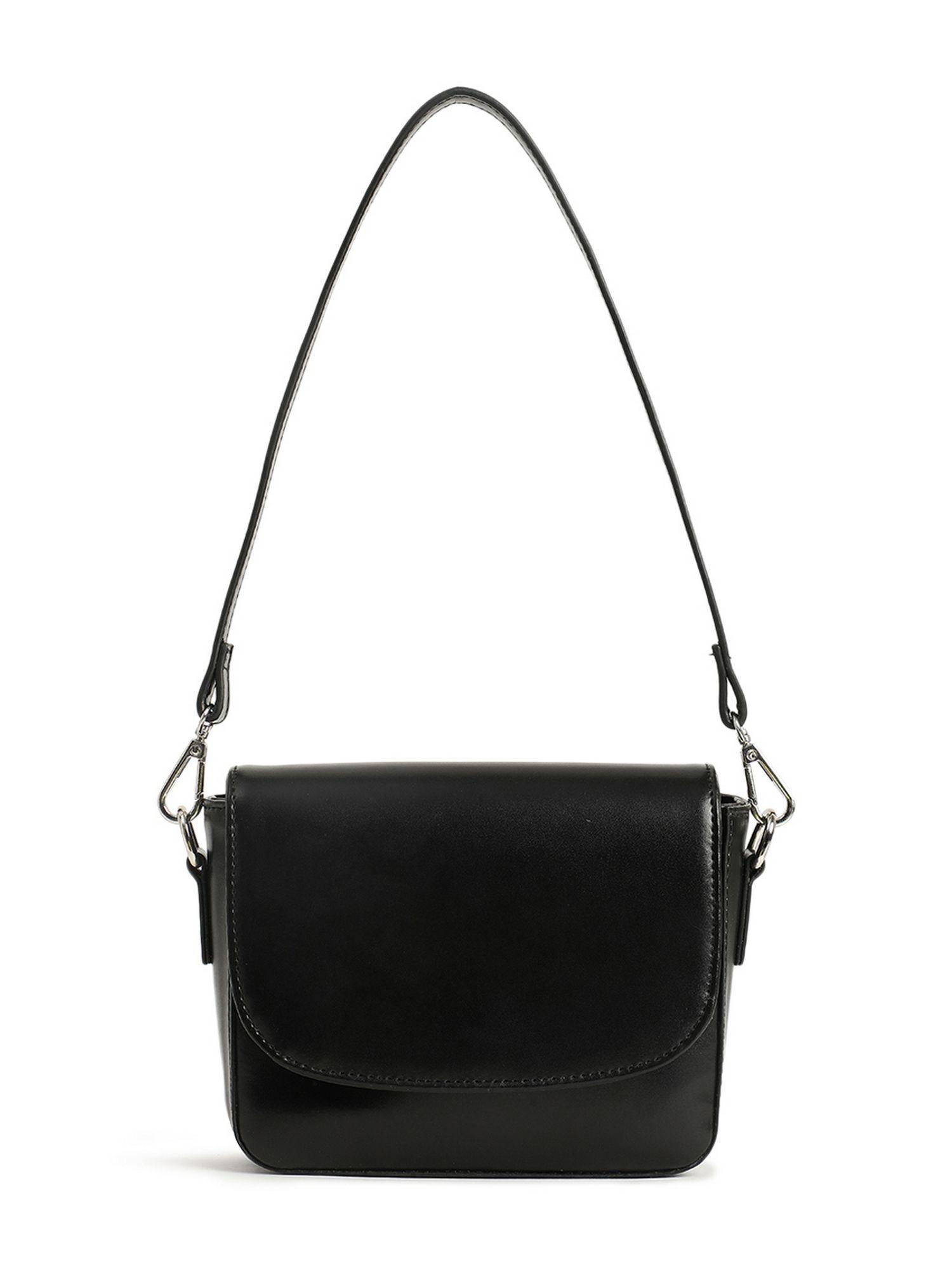 ivory black casual shoulder bag for women