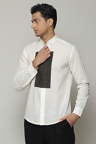 ivory cambric shirt