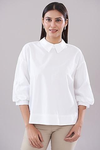 ivory cotton top