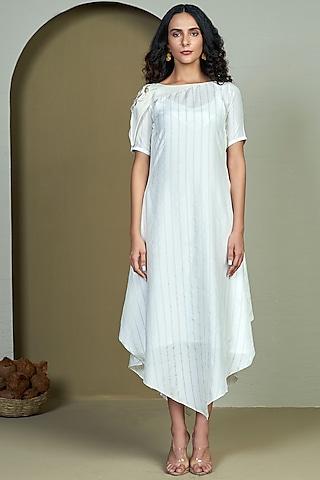 ivory cotton tunic set