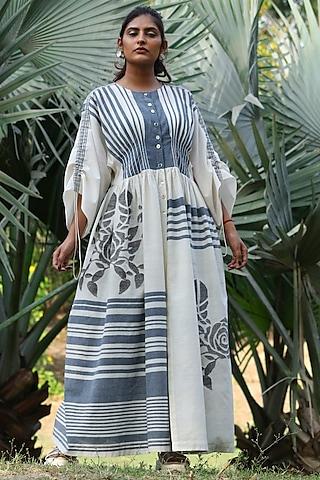 ivory handwoven tunic set