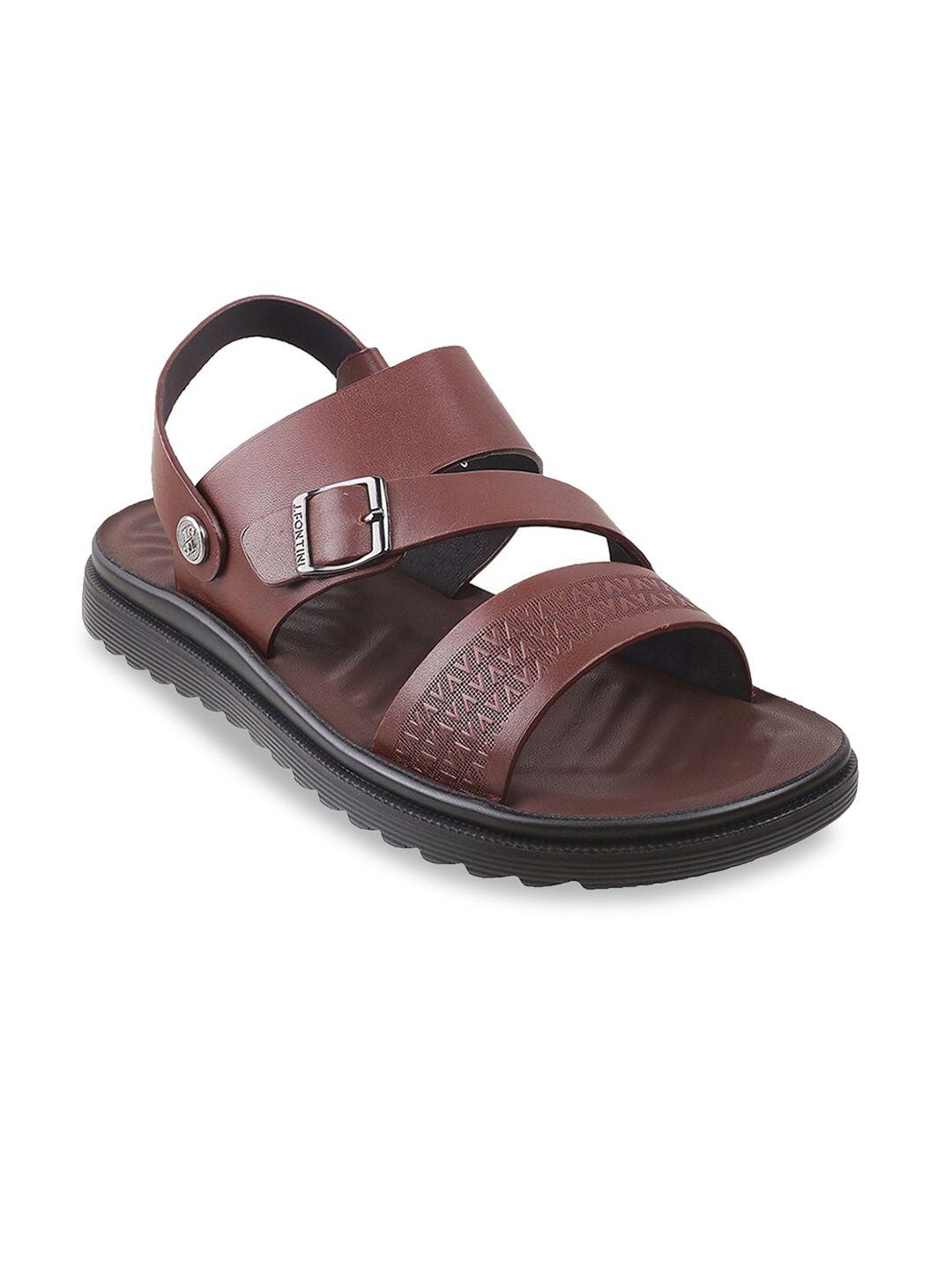 j fontini men brown comfort sandals