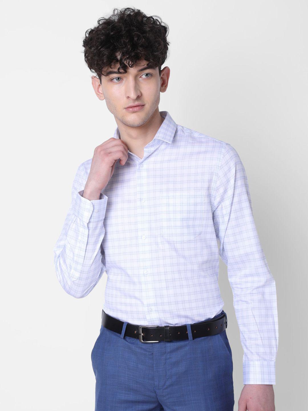 j hampstead classic checked formal shirt