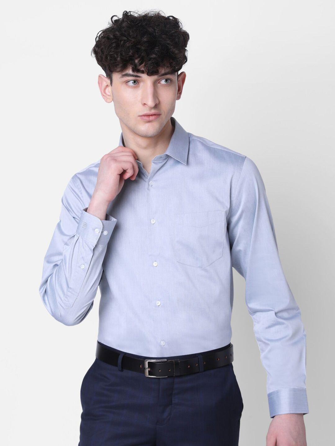 j hampstead classic slim fit cotton formal shirt