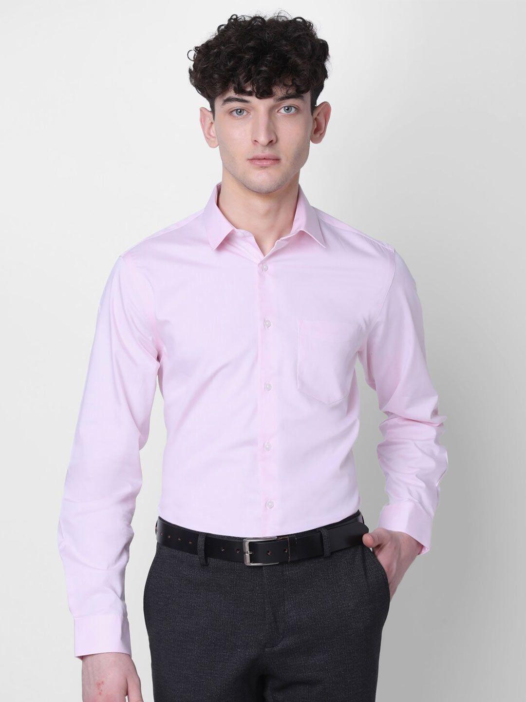 j hampstead classic slim fit cotton formal shirt