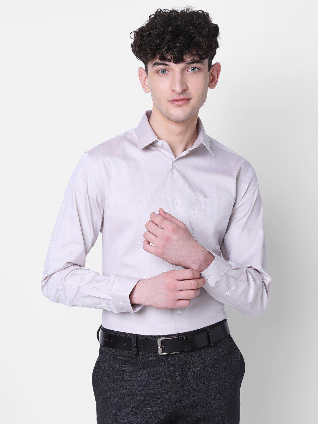 j hampstead spread collar cotton formal shirt