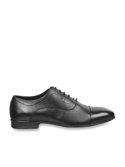 j. fontini by mochi men's black oxford shoes