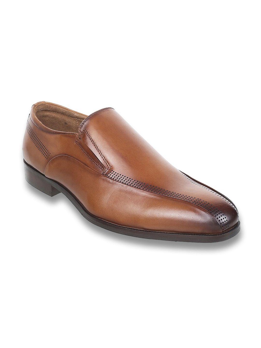 j.fontini men leather formal slip-ons