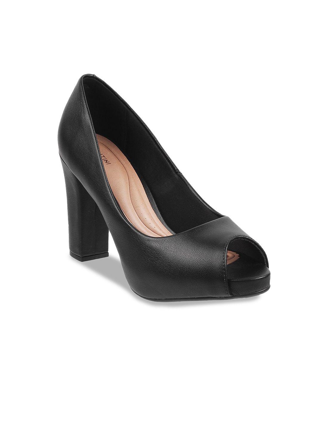 j.fontini peep toes block heels