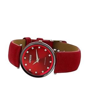 j6.159.m  analogue wrist watch with tang buckle