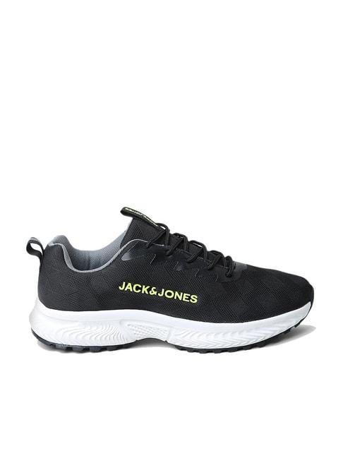 jack & jones men's black casual sneakers