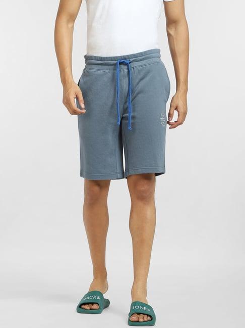 jack & jones blue regular fit shorts