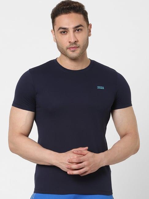 jack & jones blue regular fit t-shirt