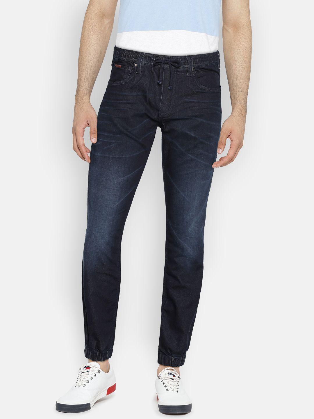 jack & jones dark blue comfort fit jogger jeans