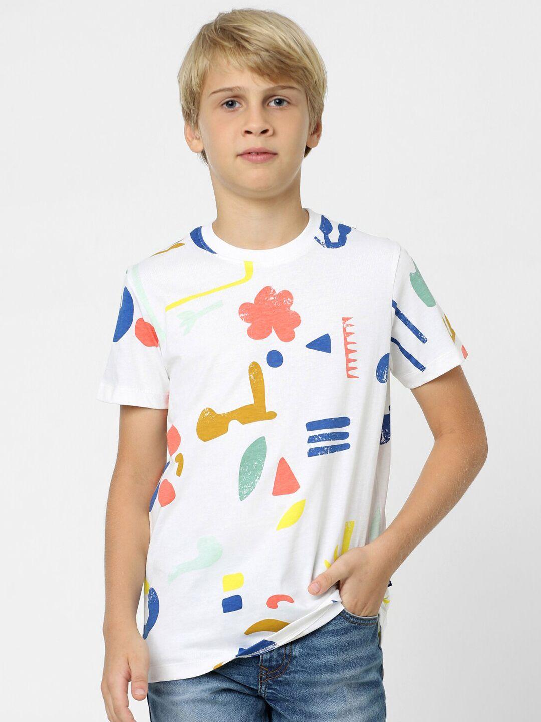 jack & jones junior boys printed t-shirt