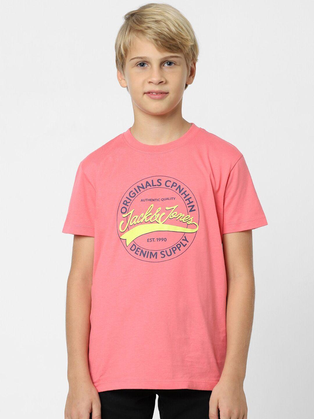 jack & jones junior boys printed t-shirt