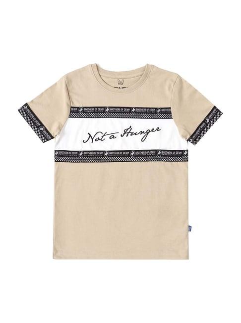 jack & jones junior crockery cotton printed t-shirt