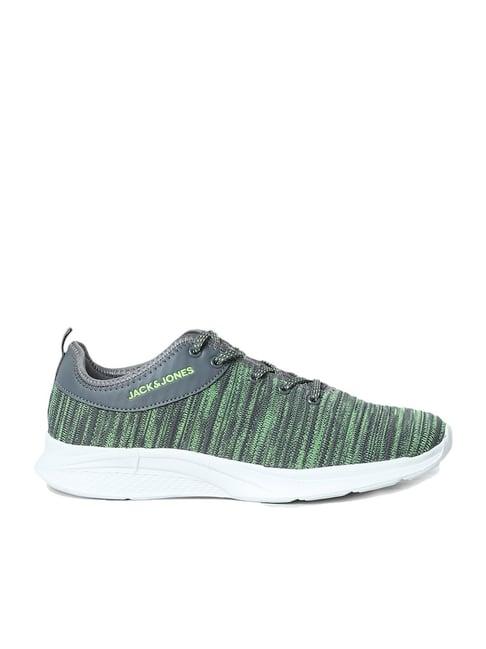 jack & jones men's jfwa22 nidz green casual sneakers