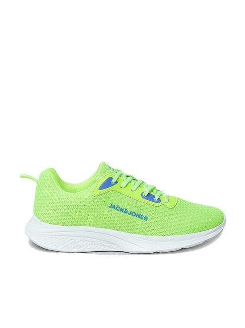 jack & jones men's jfwa22 speck acid lime casual sneakers