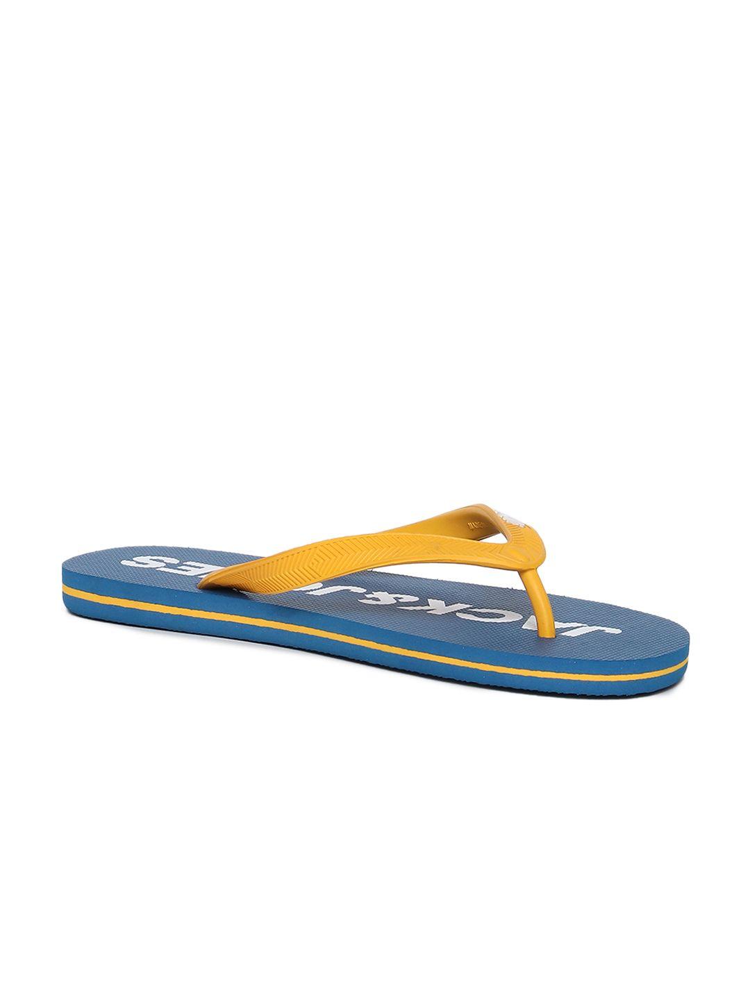 jack & jones men blue flipflops