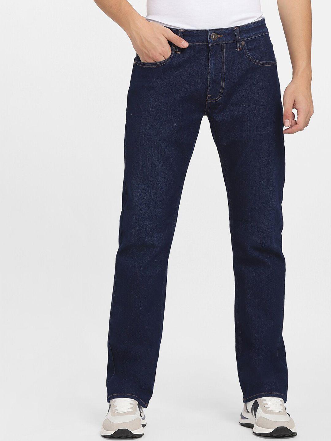 jack & jones men blue low-rise jeans