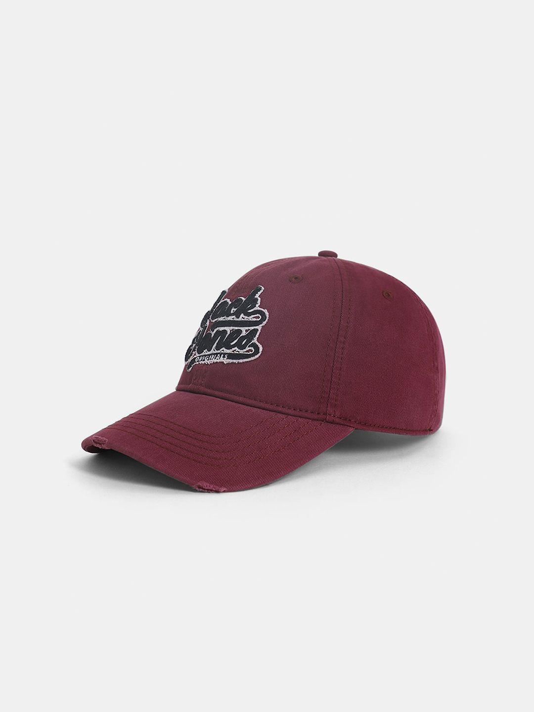 jack & jones men embroidered baseball cap