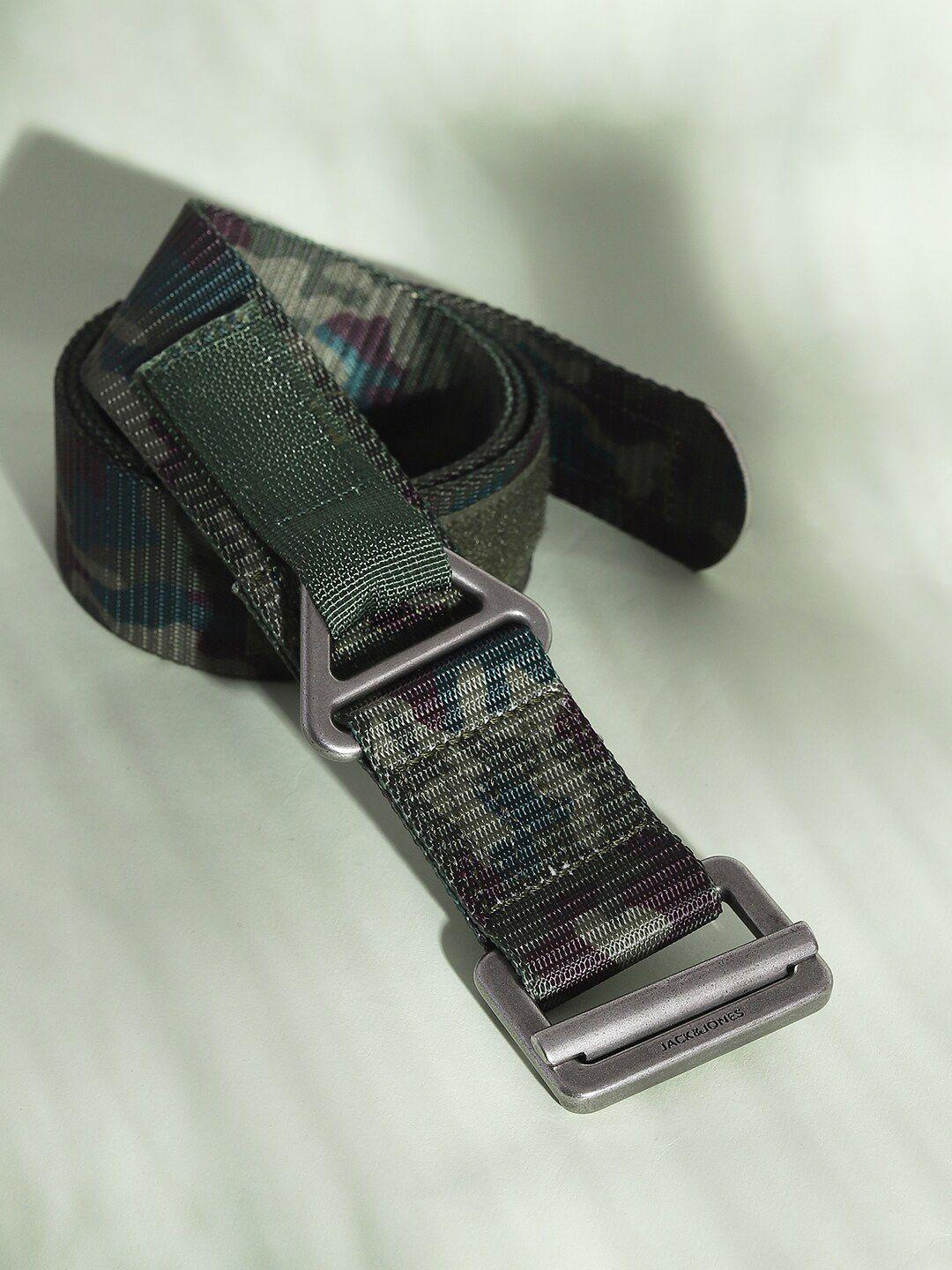 jack & jones men printed belt