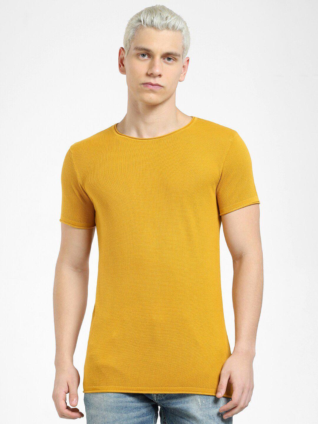 jack & jones men round neck cotton t-shirt