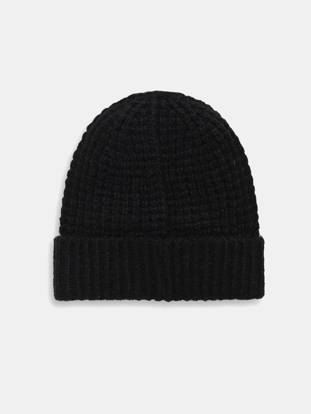 jack & jones men self design beanie