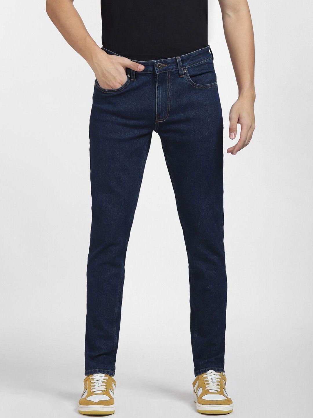 jack & jones men slim fit low-rise cotton jeans