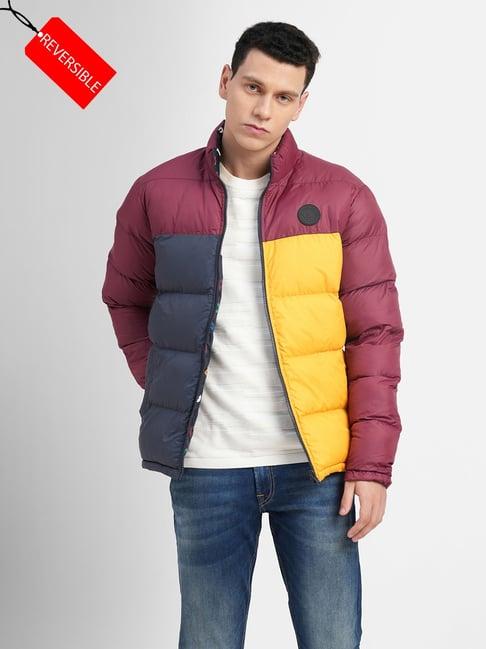 jack & jones multicolor regular fit reversible jacket