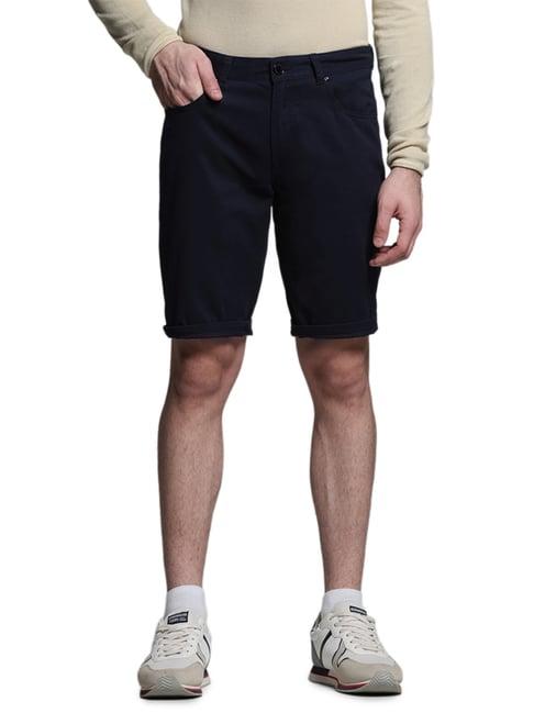 jack & jones navy blazer regular fit shorts