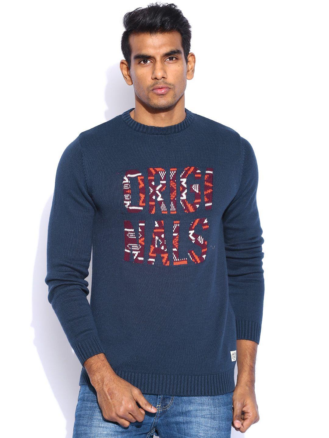 jack & jones navy sweater