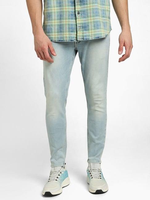 jack & jones sky blue slim fit jeans