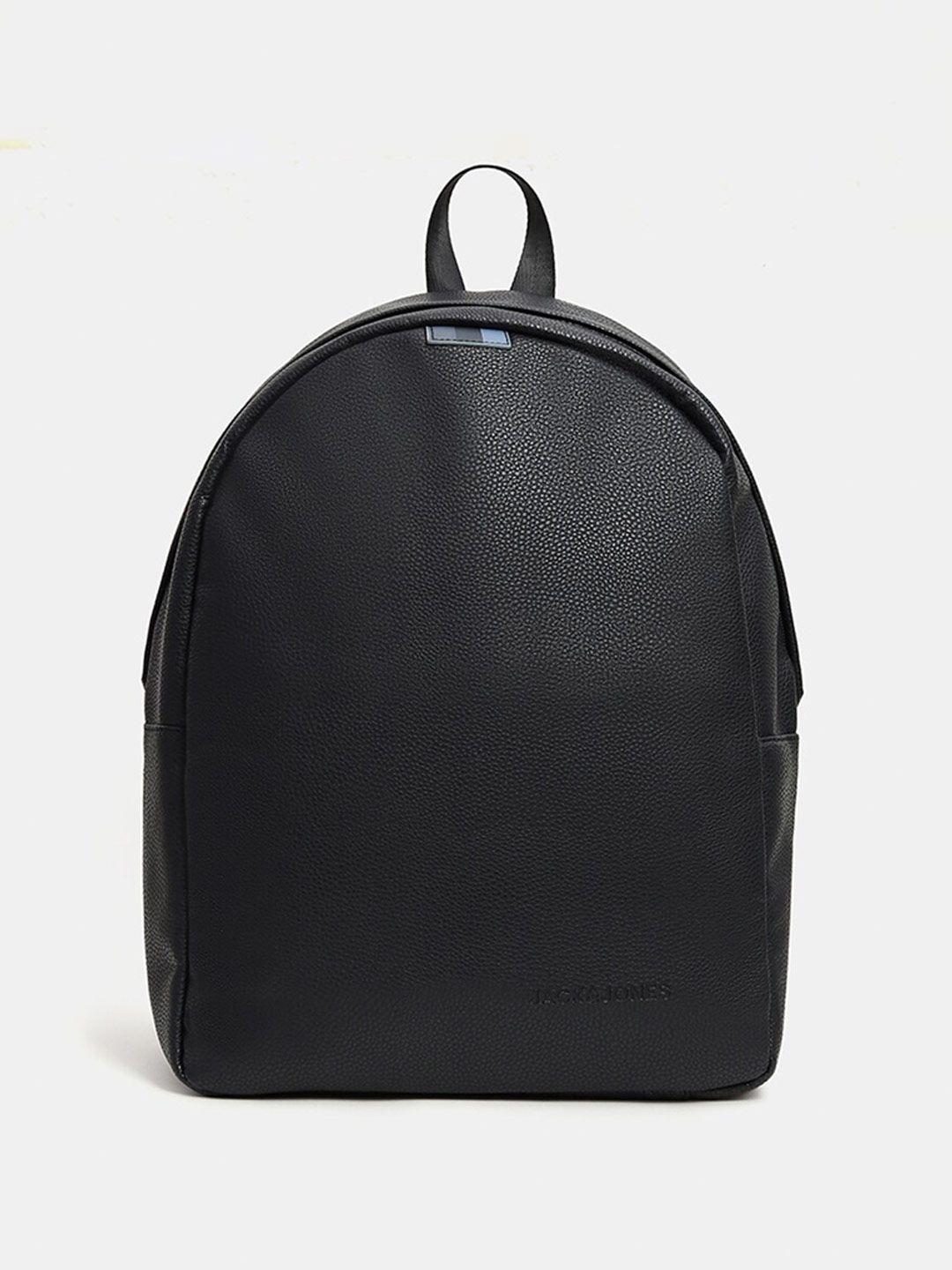 jack & jones textured backpack up to 14 inch