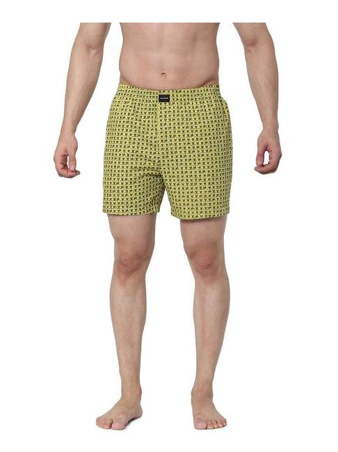 jack & jones yellow comfort fit boxers