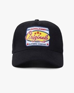 jack men caps & hats, black, os