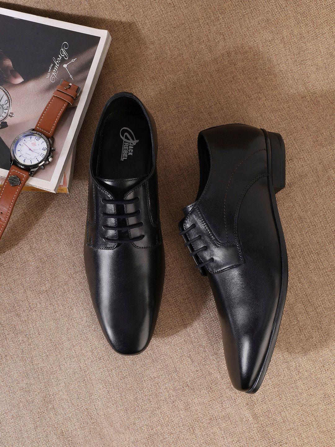 jack rebel men classy derbys formal shoes